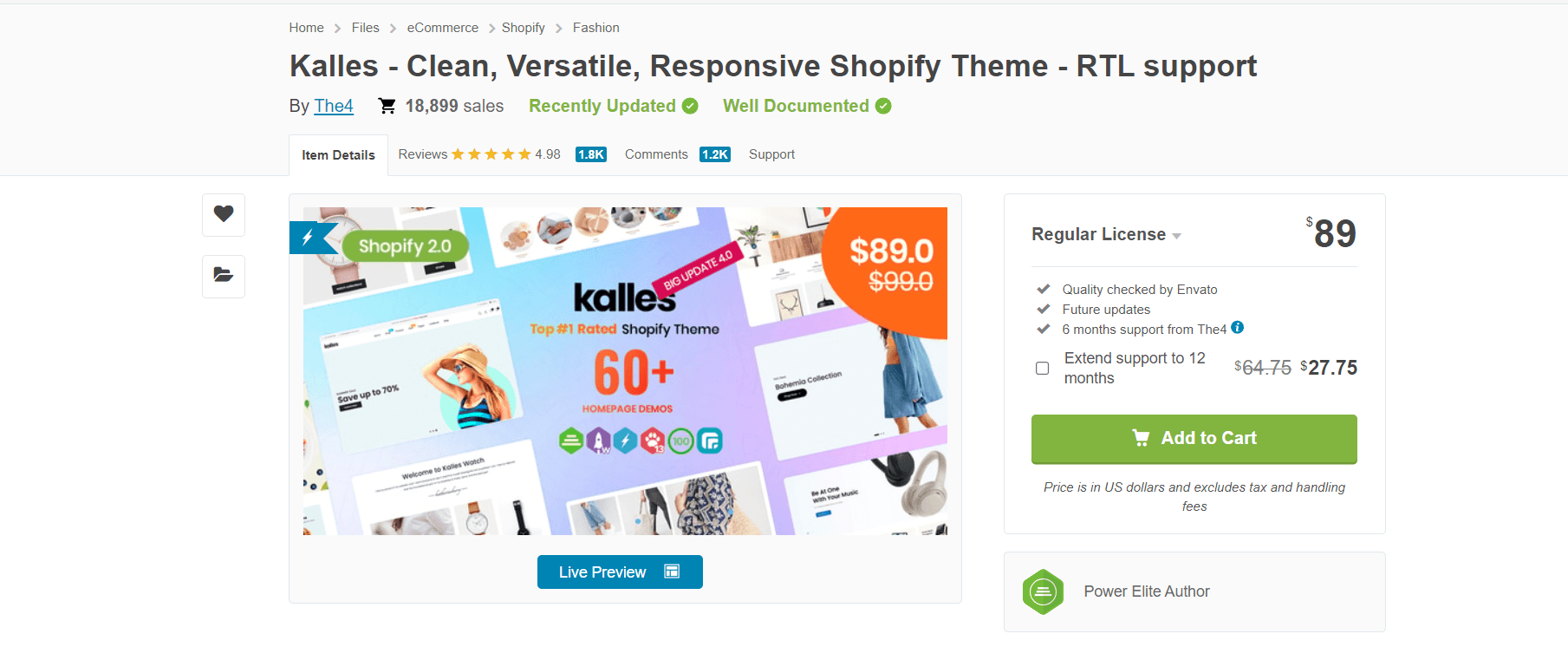 Kalles Themeforest