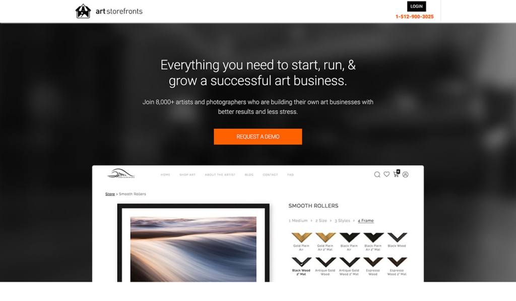 art storefronts homepage