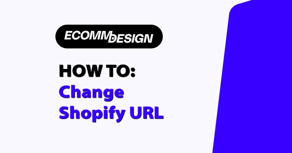 how to change shopify url