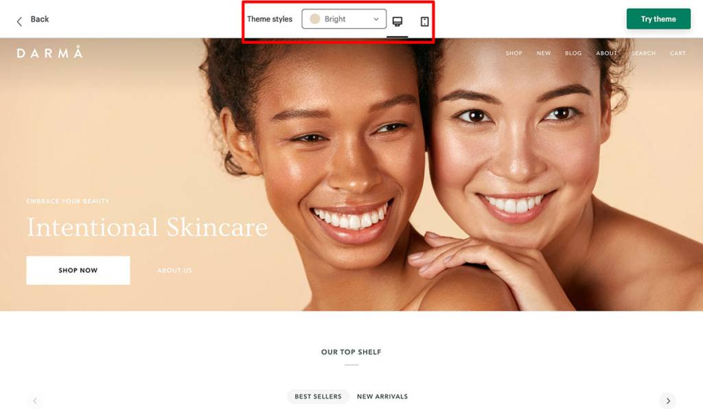 pipeline bright style