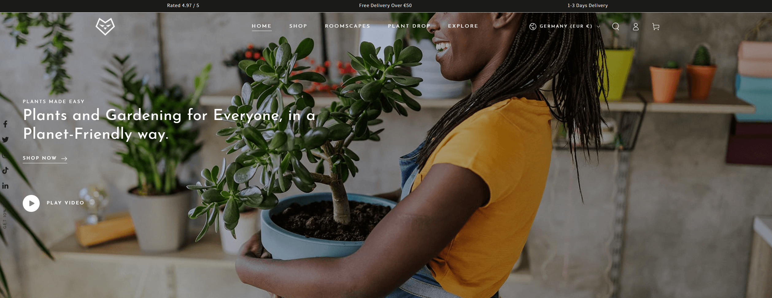 be yours shopify peace preset