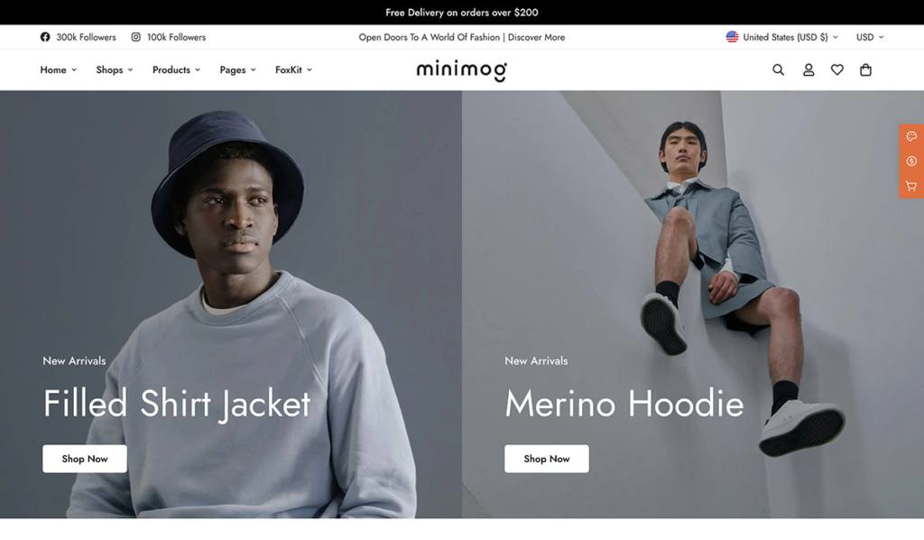 minimog fashion shopify theme