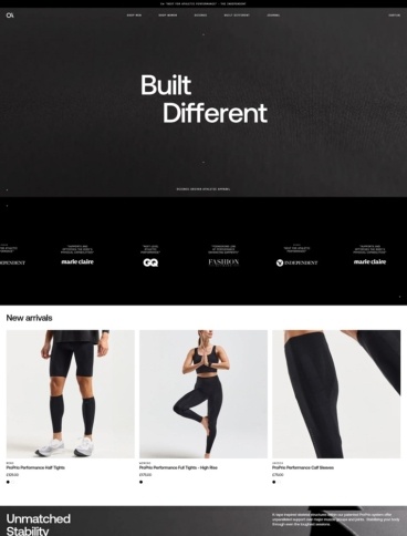 eCommerce website: Over+Above