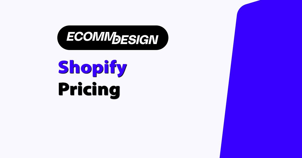 shopify pricing