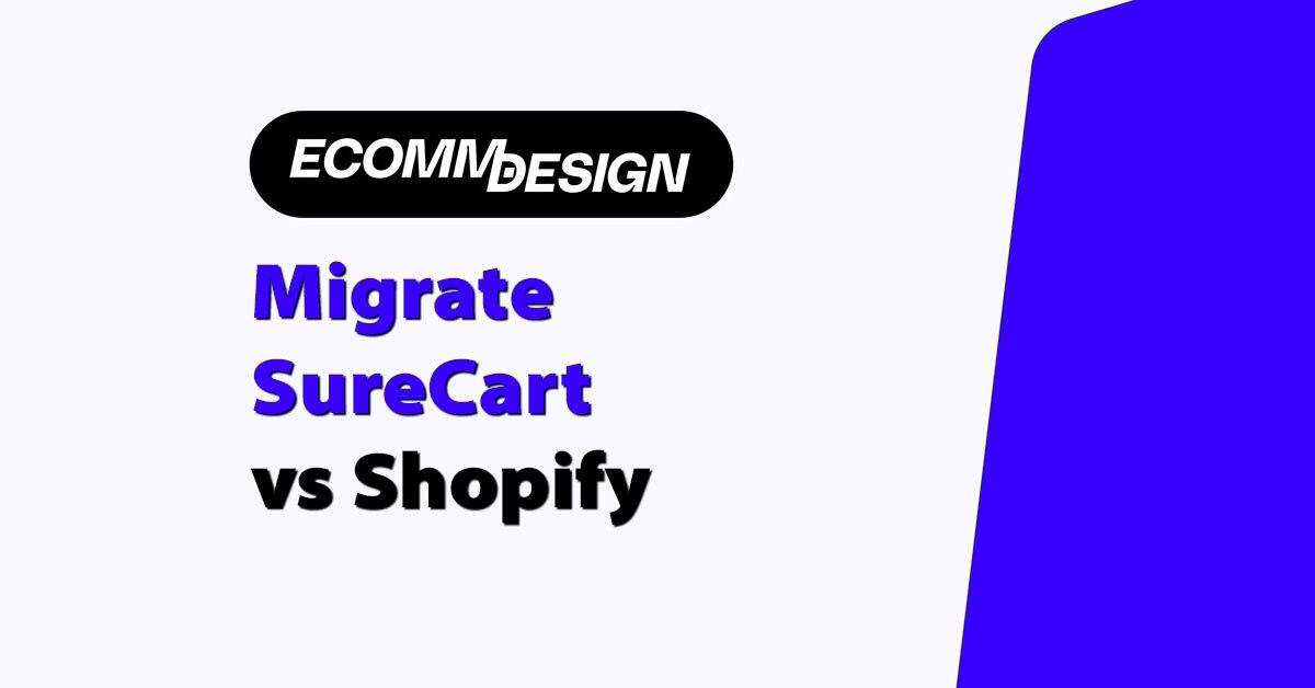 migrate surecart to shopify
