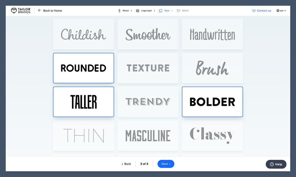 taliolr brands logo style