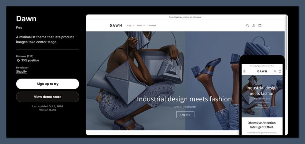 Dawn Shopify Theme