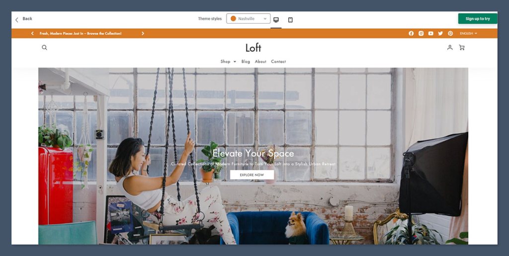 Preview Nashville Theme