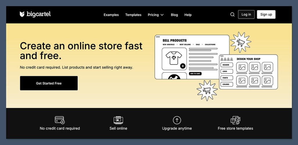 Big-Cartel-Free-E-Commerce-Plan