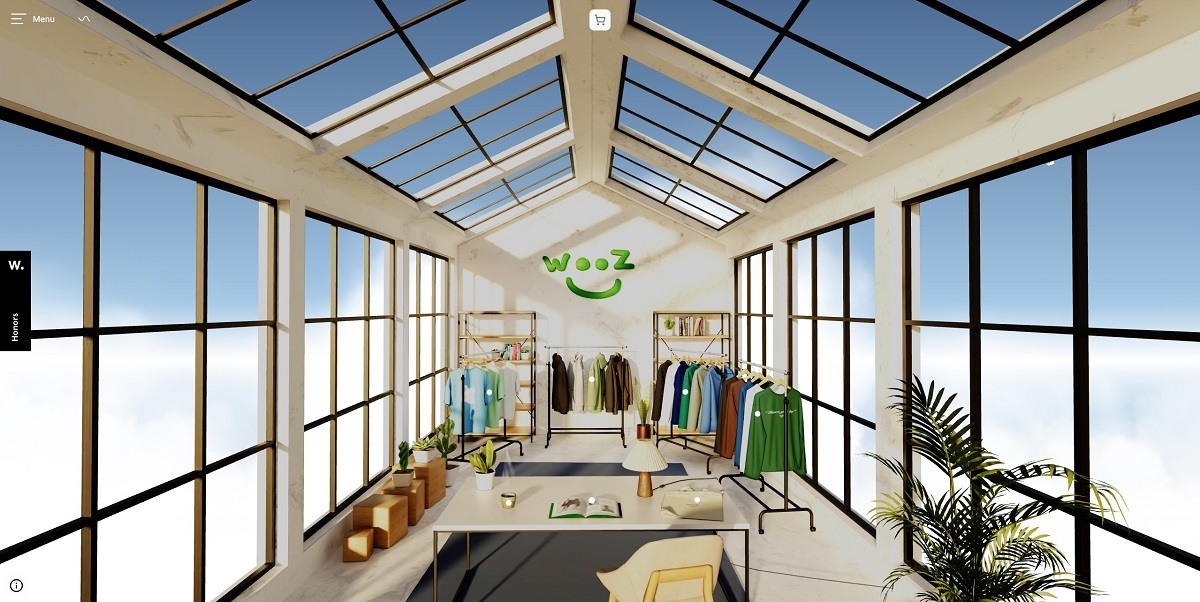 eCommerce website: WOOZ