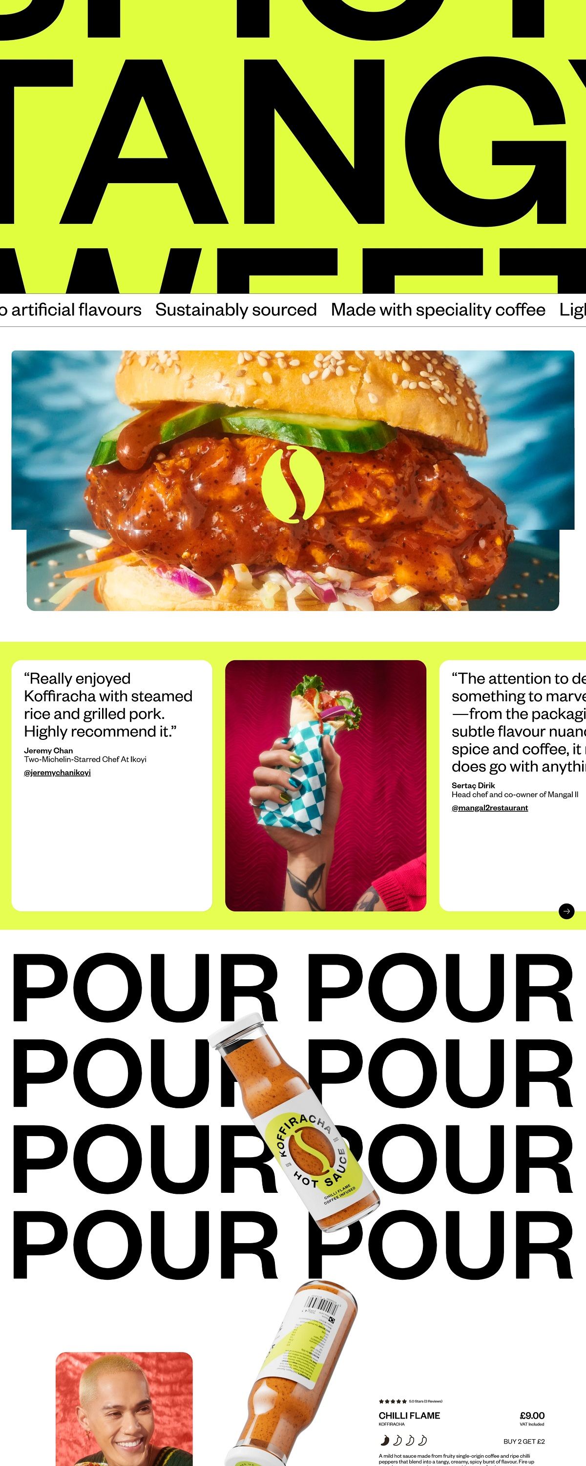 eCommerce website: Koffiracha