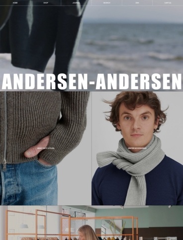 eCommerce website: ​Andersen-Andersen