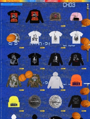 eCommerce website: ​New York Sunshine