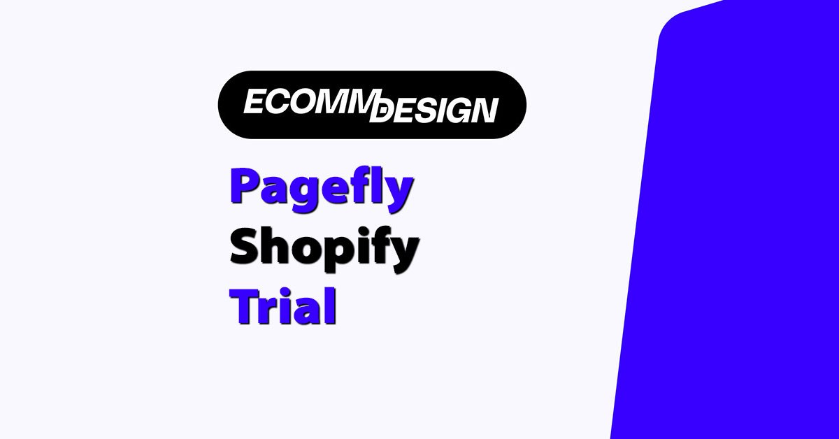 pagefly Shopify trial