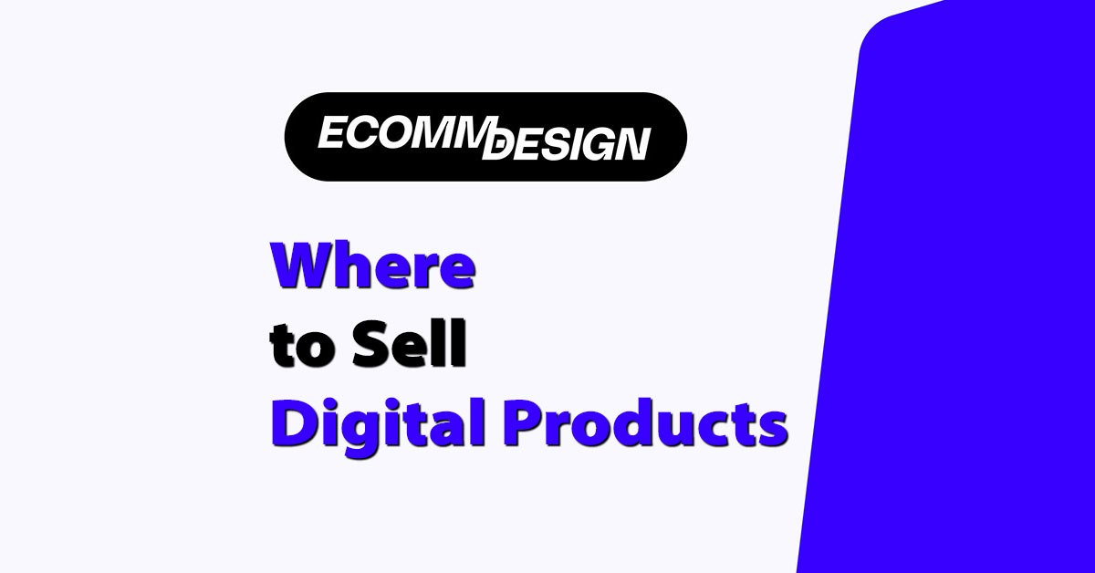 where to sell digital products