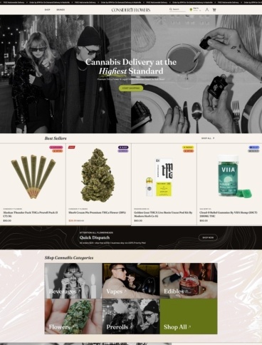 eCommerce website: Consider It Flowers