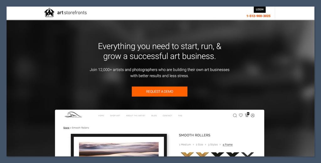 Art Storefronts Homepage