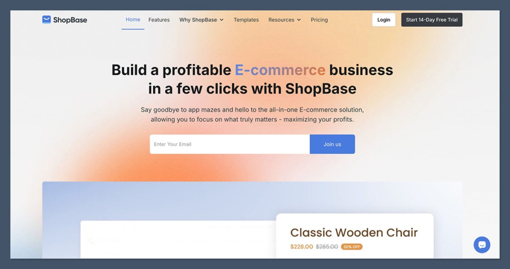 ShopBase Homepage