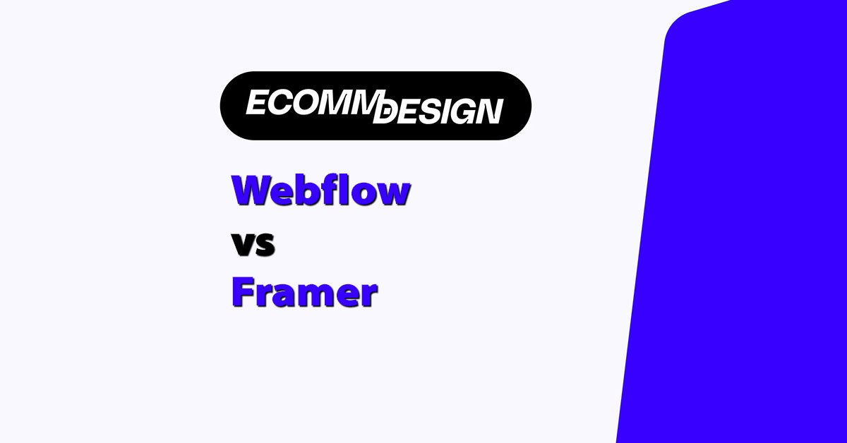 webflow vs framer
