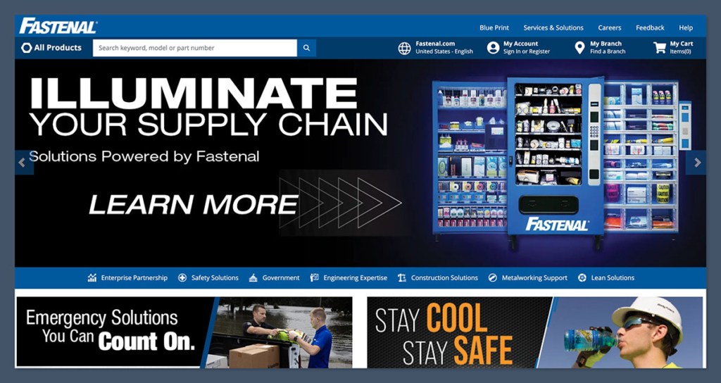Fastenal Homepage