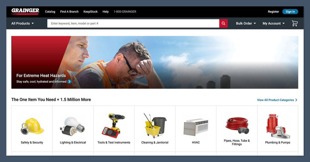Grainger Homepage