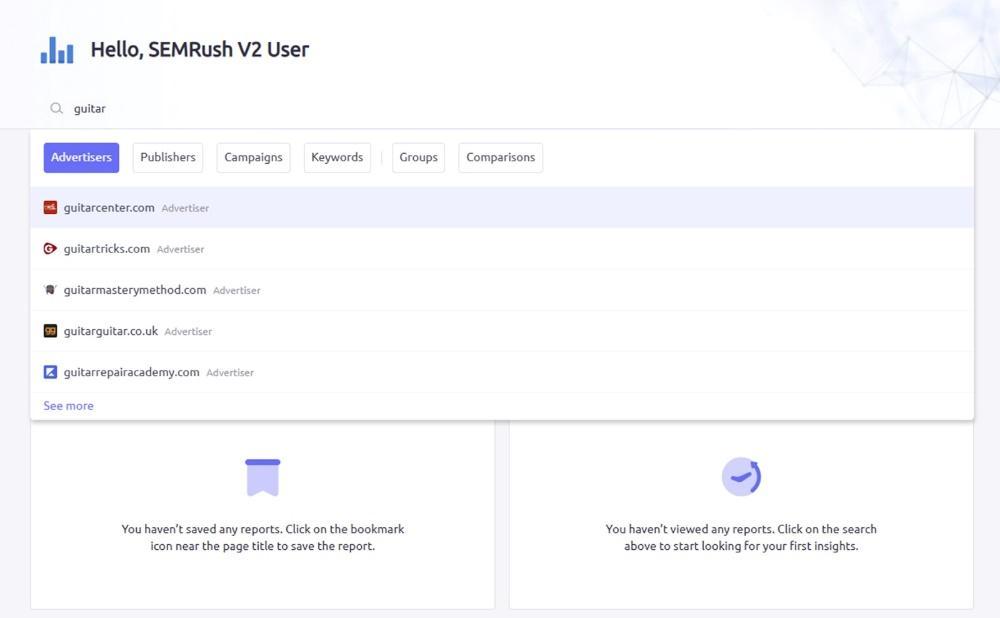 Setting up your first report in AdClarity — Advertising Intelligence