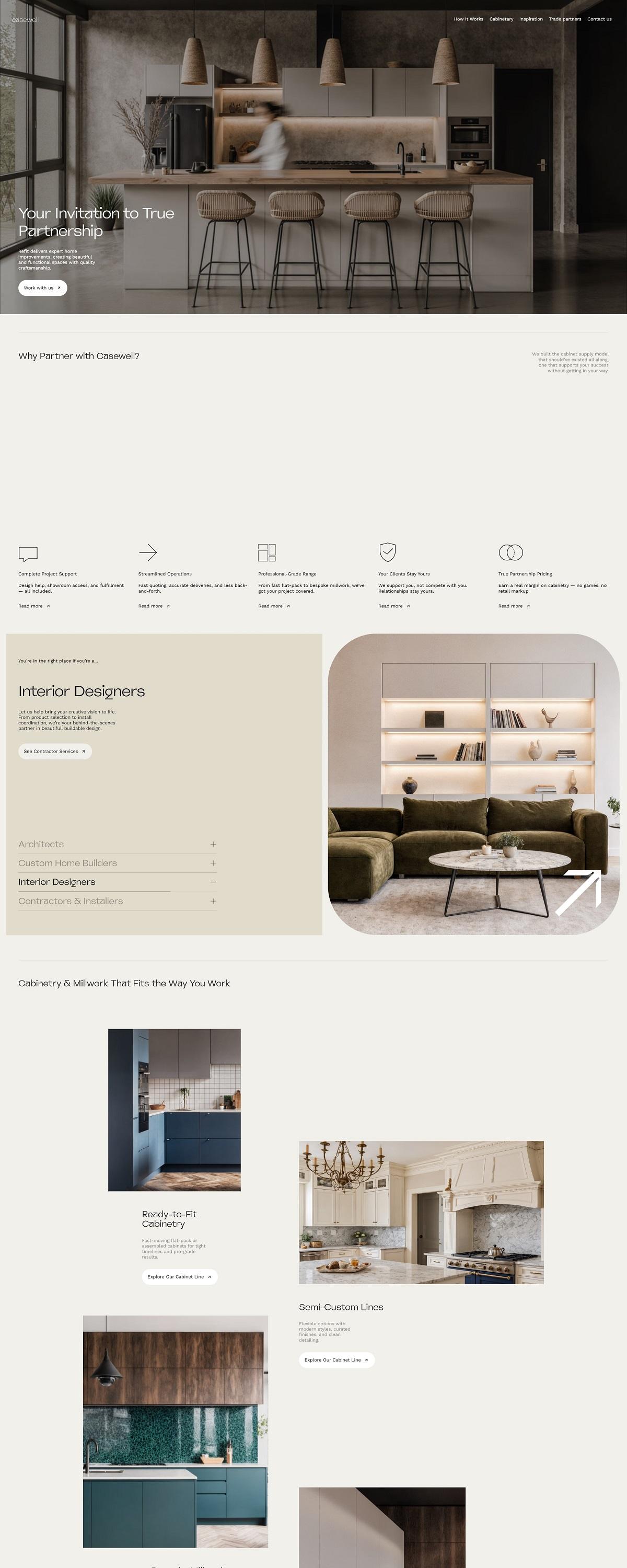eCommerce website: Casewell