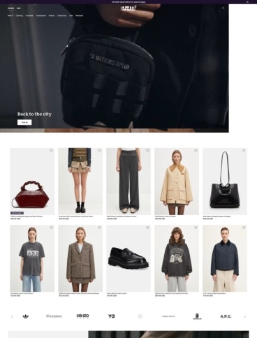eCommerce website: PRM