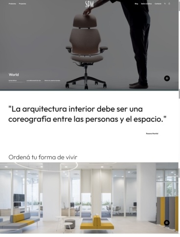 eCommerce website: SPM